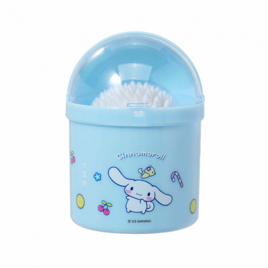SANRIO Памучни тампони с двоен връх (150 броя),Cinnamoroll