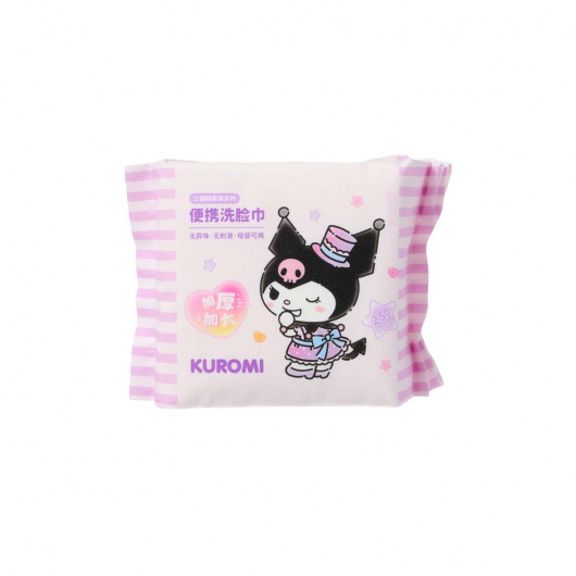 Sanrio Сухи кърпички Kuromi (25 кърпички)