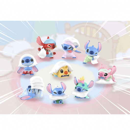 Disney Lilo & Stitch Фигурка - изненада Stitch Pillow Fight Collection