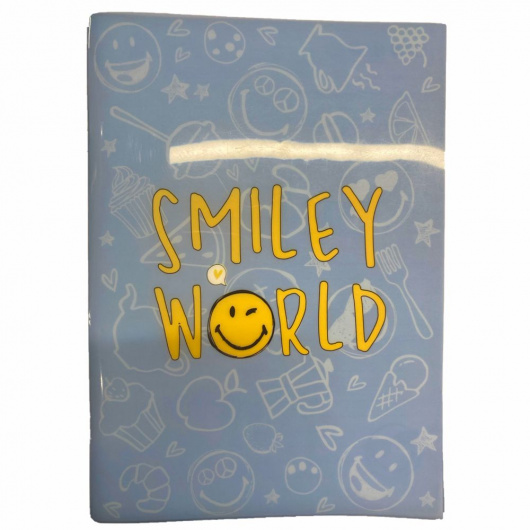 Smiley World Тетрадка, 48 листа, синя