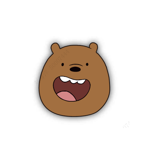 We Bare Bears Държач за телефон Grizz