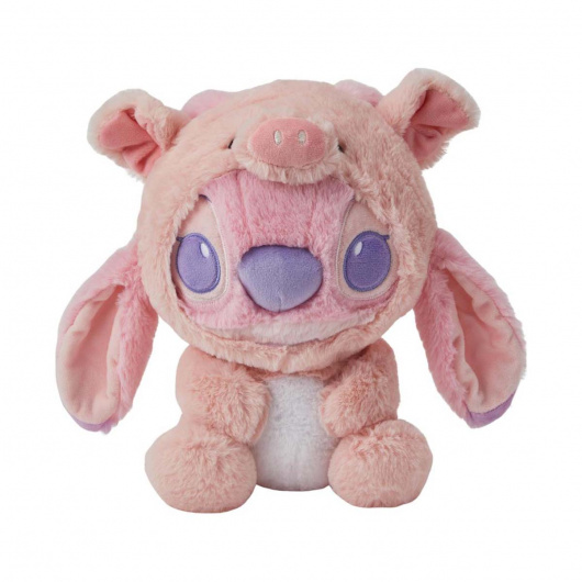Disney Lilo & Stitch Плюшена играчка с костюм на животно (Прасенце Angel)