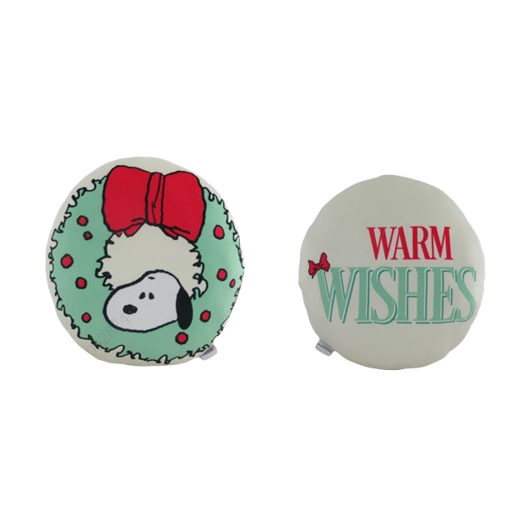 Snoopy Плюшена възглавница, бяла