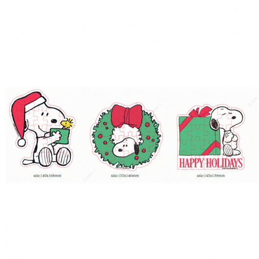 Snoopy Магнитен пъзел, различни видове