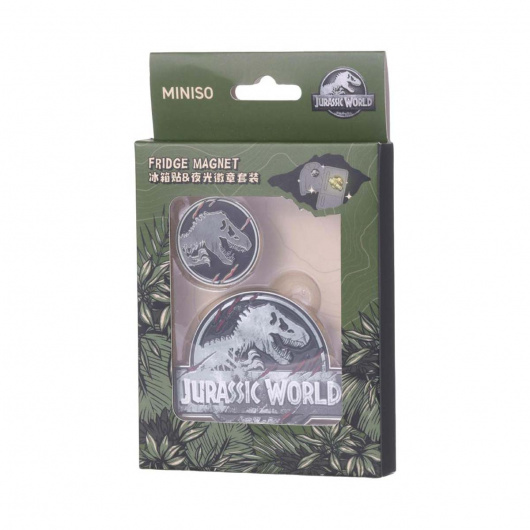 Jurassic World Комплект магнит за хладилник и значки