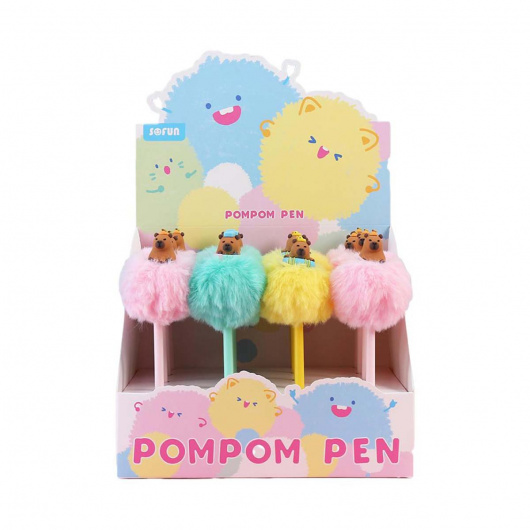 Mimi Bara Химикалка с помпони от серията Happy Baking, PDQ
