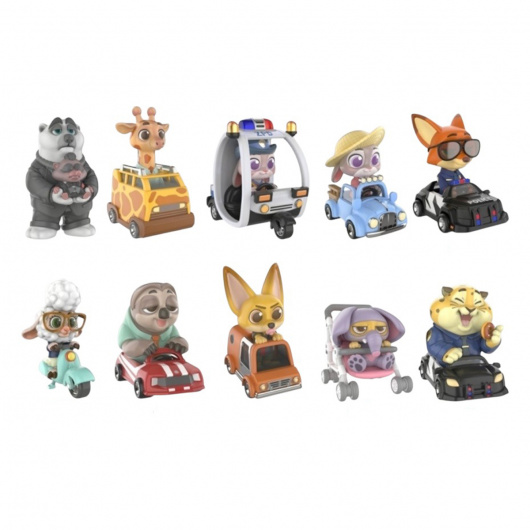 Disney Zootopia Кутия - изненада, Vehicles Fun Collection