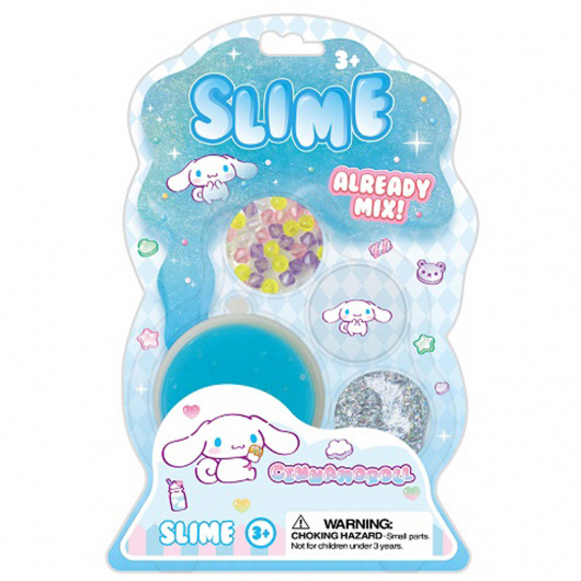 SANRIO Комплект едноцветни слаймове, Cinnamoroll