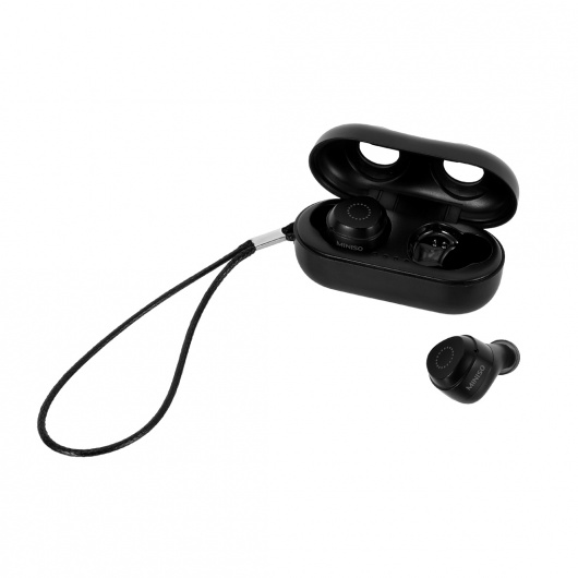 Безжични слушалки, модел Q66, черни 