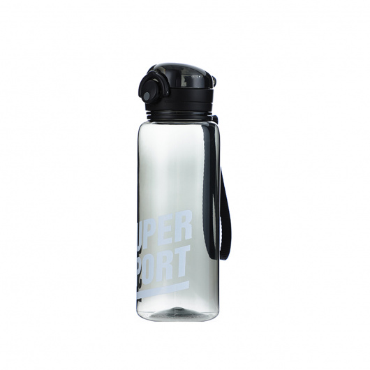Бутилка за вода, 700 мл., черна - MINISO България