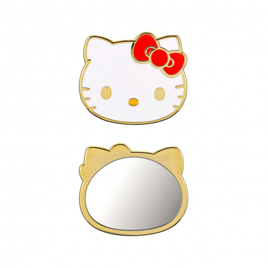 SANRIO Едностранно преносимо огледало Hello Kitty