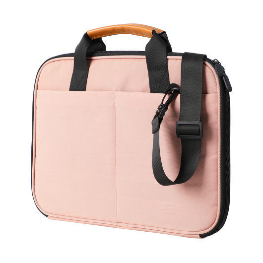 Чанта за лаптоп, розова