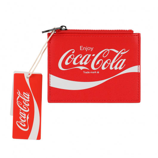 Coca-Cola Калъф за карти, червен