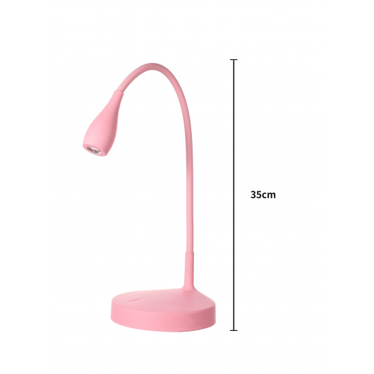 Настолна лампа, модел CJD2102A, розова