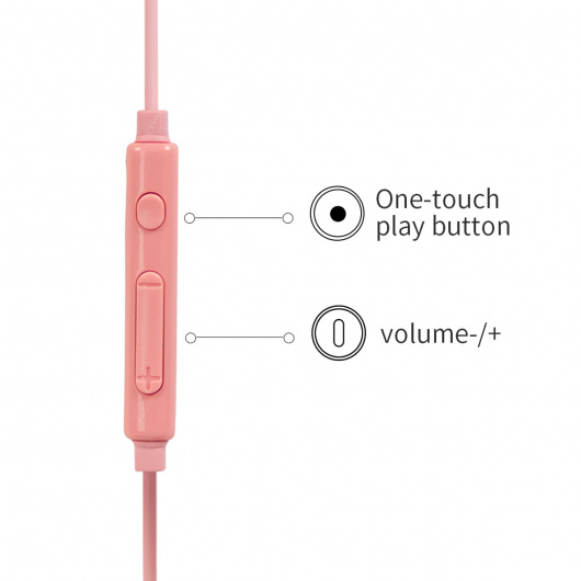 Слушалки, модел HF230, розови