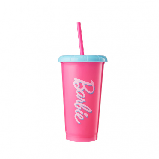 Barbie Комплект от 4 пластмасови чаши (520 мл)