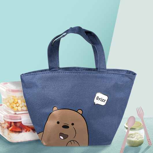 WE BARE BEARS Чанта за обяд, Grizzly
