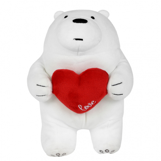 WE BARE BEARS Плюшена играчка, Ice Bear