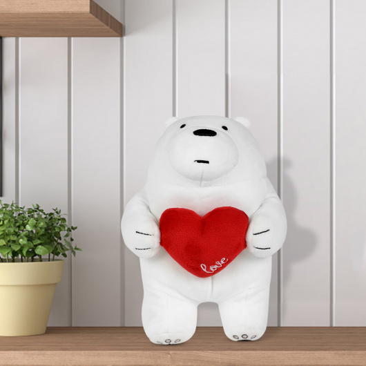WE BARE BEARS Плюшена играчка, Ice Bear