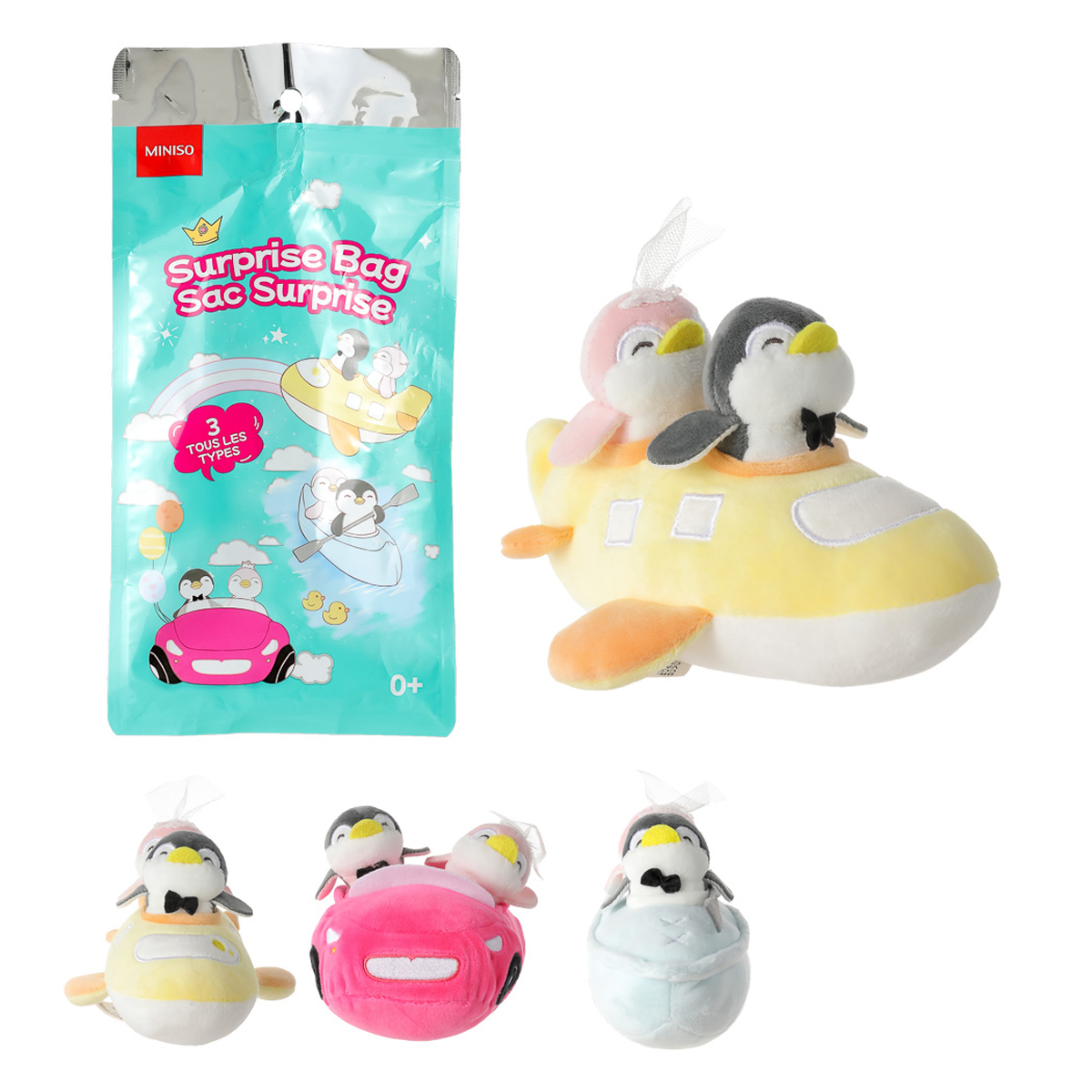 Плюшена играчка-изненада - MINISO България