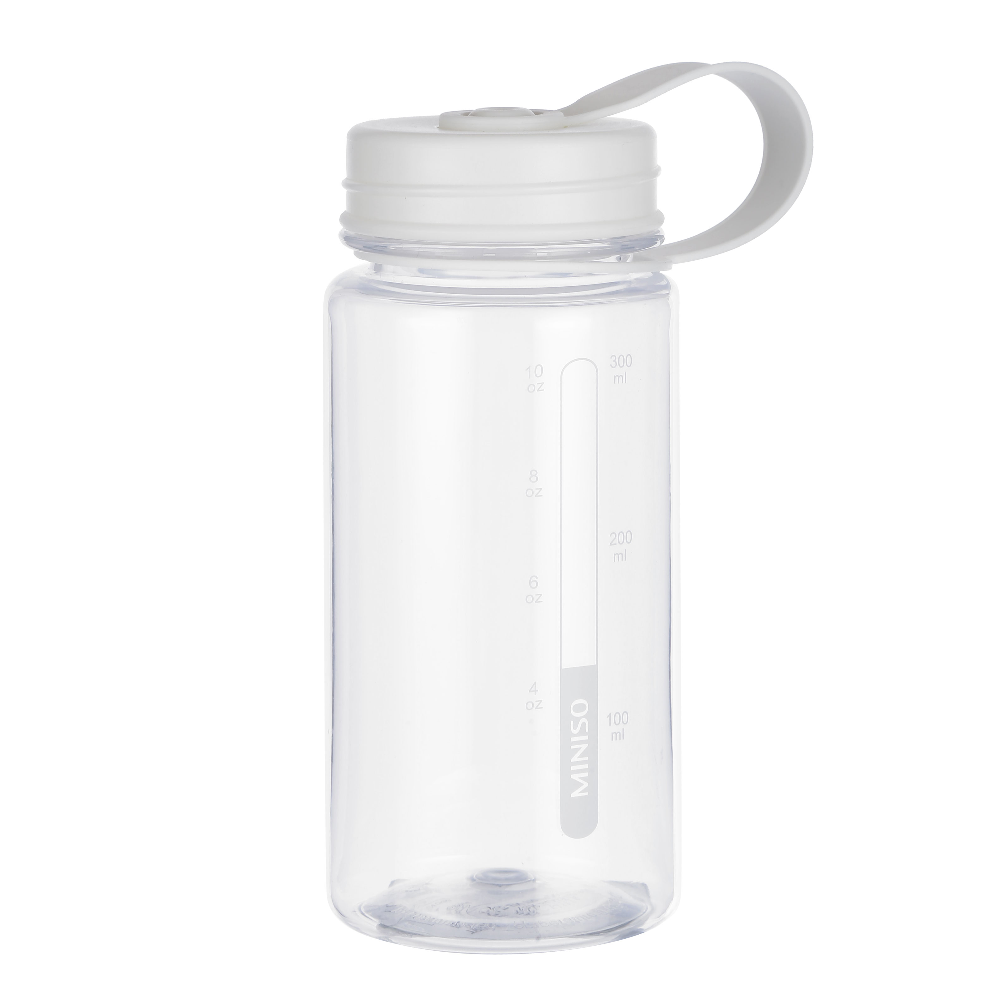 Бутилка за вода, 370 ml., бяла - MINISO България