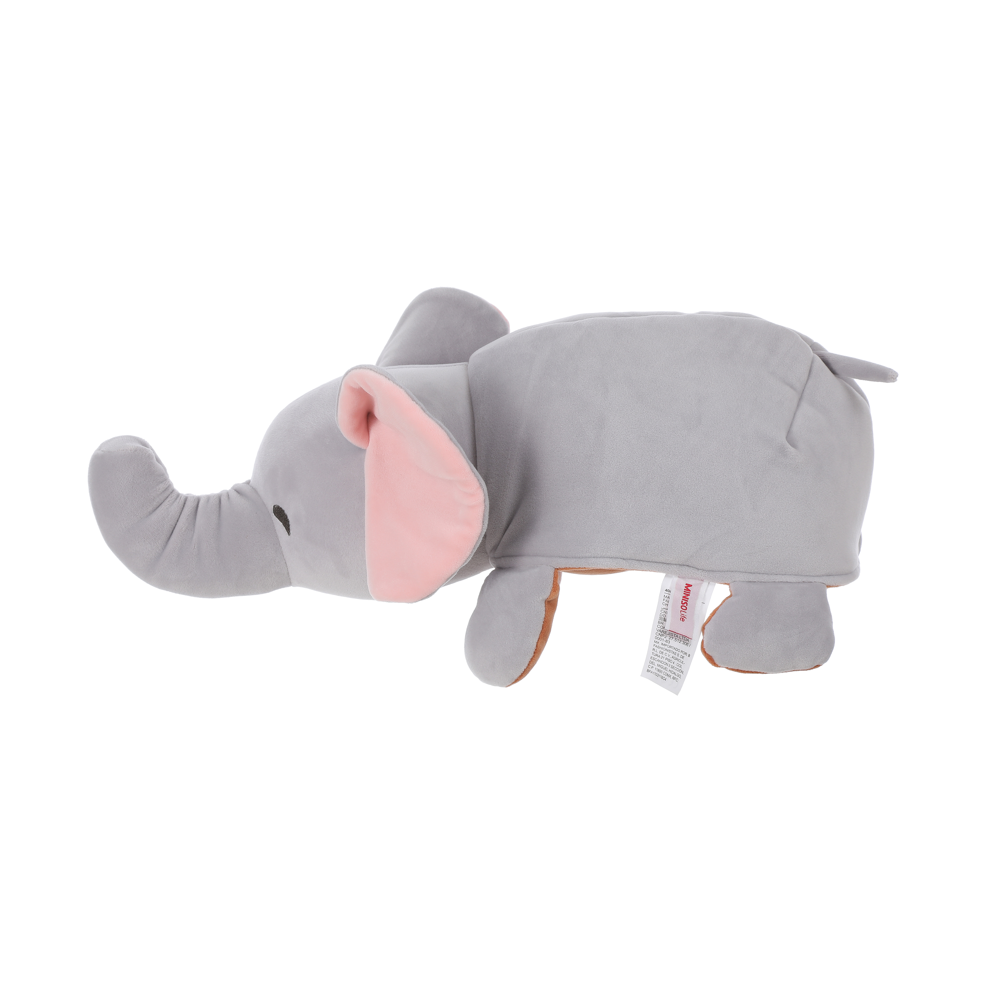 Плюшена играчка 2 в 1, слонче и тигър - MINISO България